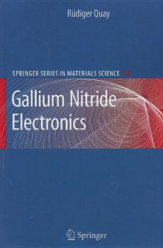 Paperback Gallium Nitride Electronics Book