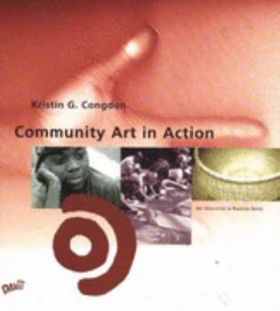 Hardcover Community Art in Action Book