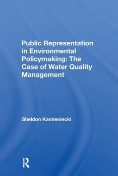 Public Representation in Environmental Policymaking: The Case of Water Quality Management