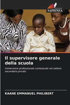 Paperback Il supervisore generale della scuola [Italian] Book