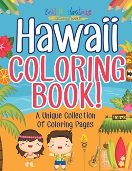 Paperback Hawaii Coloring Book! Book