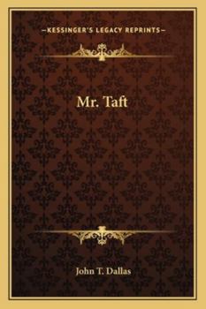 Paperback Mr. Taft Book