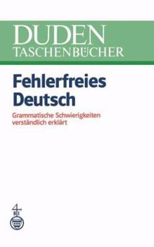 Hardcover Fehlerfreies Deutsch Book