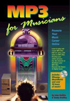 Paperback MP3 for Musicians: Promote Your Music Career Online [With Disk] Book