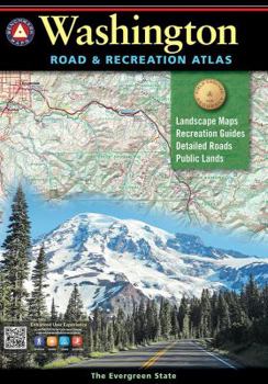 Paperback Washington Road & Recreation Atlas 8th Edition Book