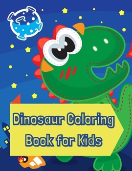 Paperback Dinosaur Coloring Book for Kids Book