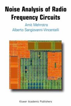 Paperback Noise Analysis of Radio Frequency Circuits Book