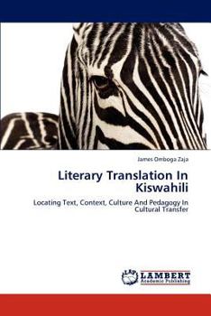 Paperback Literary Translation in Kiswahili Book