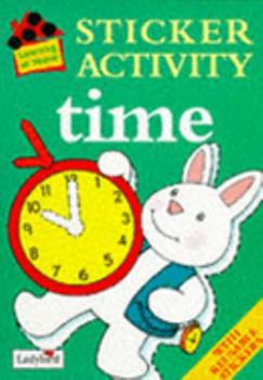 Paperback Learning At Home Sticker Activity Time Book