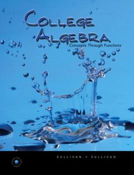 Hardcover College Algebra: Concepts Through Functions [With CDROM] Book