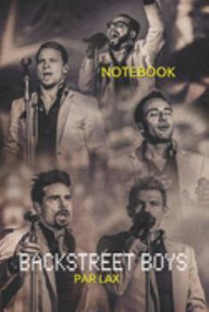 Notebook: Backstreet Boys Music Lovers Notebook - Large 6 x 9 - Blush Notes 120 Pages