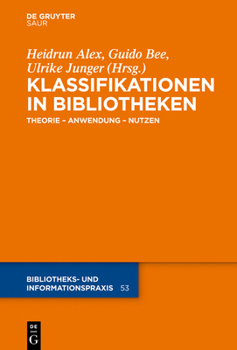 Hardcover Klassifikationen in Bibliotheken [German] Book