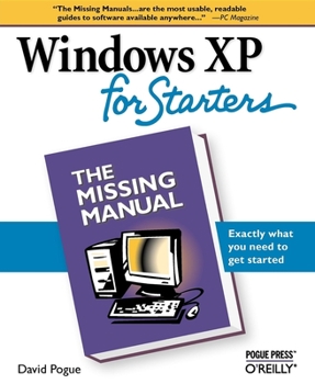 Paperback Windows XP for Starters: The Missing Manual Book
