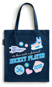 Misc. In Love with a Fictional Hockey Player Tote Bag Book