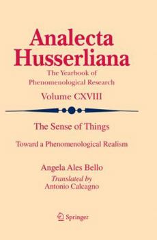 Paperback The Sense of Things: Toward a Phenomenological Realism Book