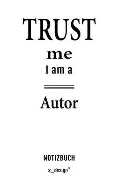 Notizbuch für Autoren / Autor / Autorin: Originelle Geschenk-Idee [120 Seiten  kariertes blanko Papier] (German Edition)