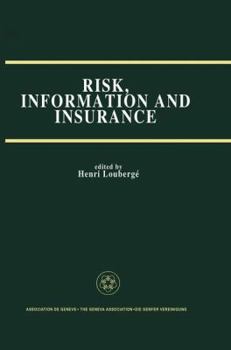 Paperback Risk, Information and Insurance: Essays in the Memory of Karl H. Borch Book
