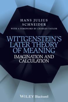 Hardcover Wittgenstein's Later Theory of Meaning Book