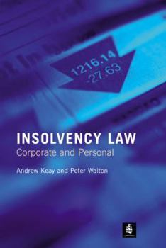 Paperback Insolvency Law: Corporate and Personal Book