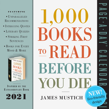 Calendar 1,000 Books to Read Before You Die Page-A-Day Calendar 2021 Book