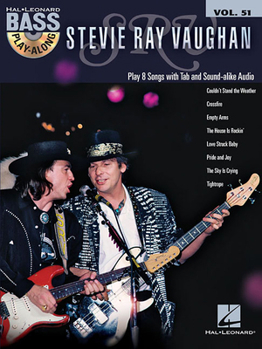 Paperback Stevie Ray Vaughan: Bass Play-Along Volume 51 Book