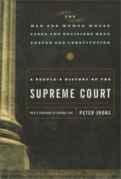 Hardcover A People's History of the Supreme Court Book