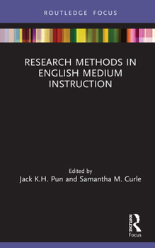 Hardcover Research Methods in English Medium Instruction Book