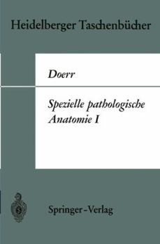 Paperback Spezielle Pathologische Anatomie I [German] Book