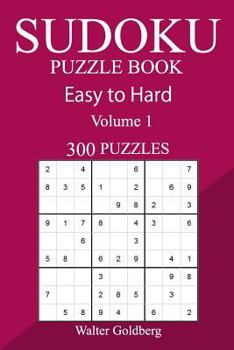 Paperback 300 Easy to Hard Sudoku Puzzle Book