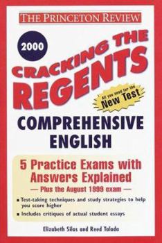 Paperback Cracking the Regents Comprehensive English, 2000 Edition Book