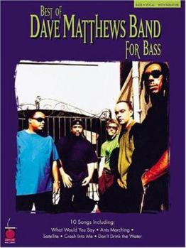 Paperback Best of Dave Matthews for Bass Book