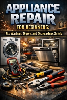 Paperback Appliance Repair for Beginners: Fix Washers, Dryers, and Dishwashers Safely Book