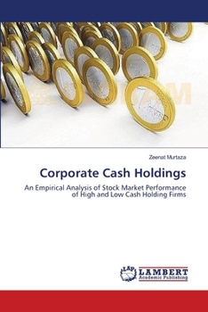 Paperback Corporate Cash Holdings Book