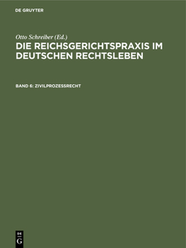 Hardcover Zivilprozeßrecht [German] Book