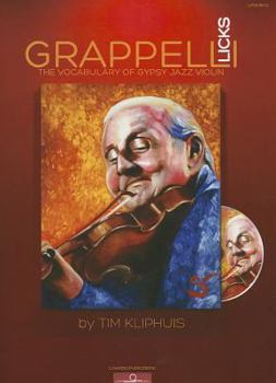 Paperback Grappelli Licks: The Vocabulary of Gypsy Jazz Book