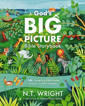 Hardcover God's Big Picture Bible Storybook: 140 Connecting Bible Stories of God's Faithful Promises Book