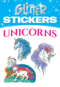 Paperback Glitter Unicorns Stickers Book