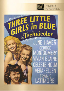 DVD Three Little Girls In Blue Book