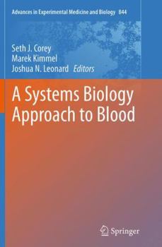 Paperback A Systems Biology Approach to Blood Book