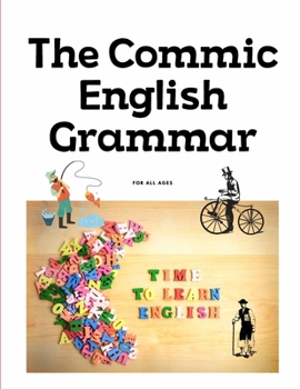 Paperback The commic english grammar Book