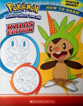 Paperback Pokemon How to Draw - Kalos Edition Book