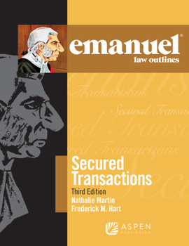 Paperback Emanuel Law Outlines for Secured Transactions Book