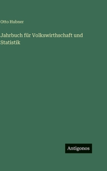 Hardcover Jahrbuch für Volkswirthschaft und Statistik [German] Book