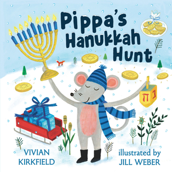 Hardcover Pippa's Hanukkah Hunt Book