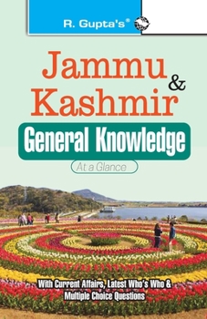 Paperback Jammu and Kashmir General Knowledge: At a Glance Book
