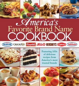Hardcover America's Favorite Brand Name Cookbook (Five Ring Binder) by Editors of Publications International LTD (2011) Ring-bound Book