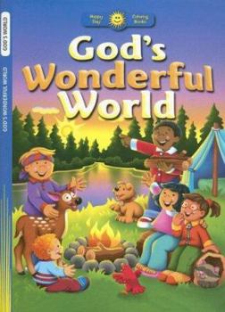 Hardcover God's Wonderful World (Happy Day® Coloring Books: God s World) Book