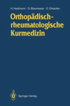 Paperback Orthopädischrheumatologische Kurmedizin [German] Book
