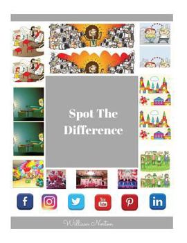 Paperback spot the difference: games for kids Book