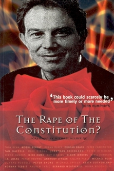 Paperback Rape of the Constitution? Book